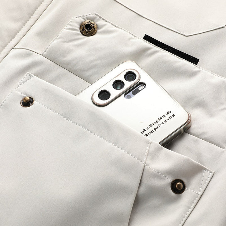 Mario | Komfortable Wind und Wasserdichte Outdoor Jacke für Herren