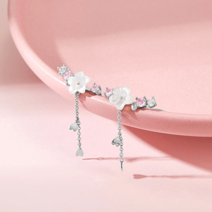 Kirschblüten Ohrringe für Damen