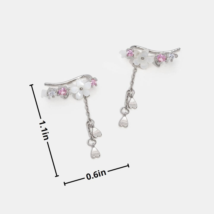 Kirschblüten Ohrringe für Damen