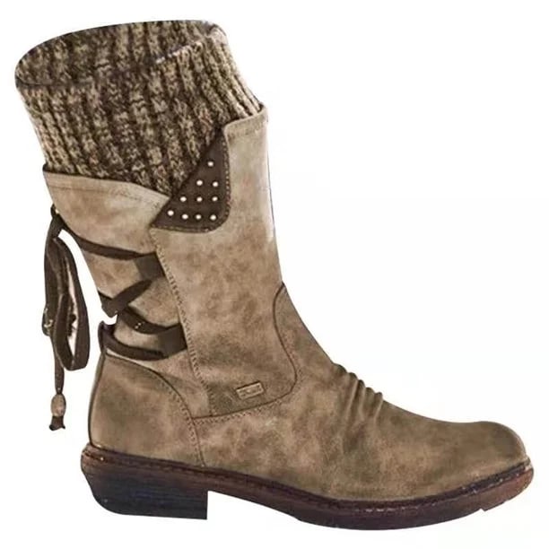 Valeria | Wasserdichte Stiefel für Damen mit Reißverschluss An Der Wade