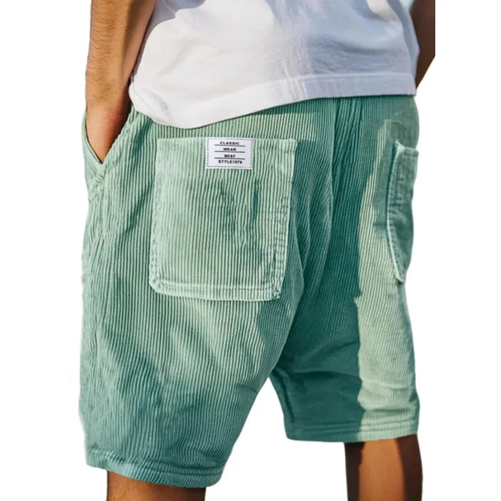 Xavier | Anspruchsvolle Texturierte Maßgeschneiderte Shorts für Herren