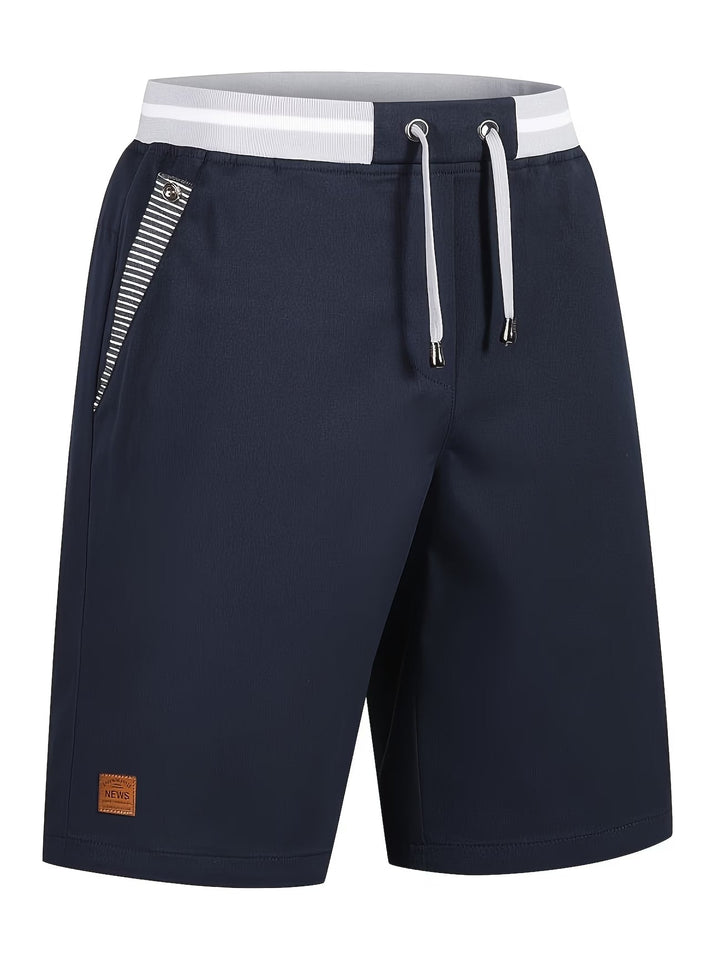 Mila | Knielange Shorts mit Taschen und Kordelzug