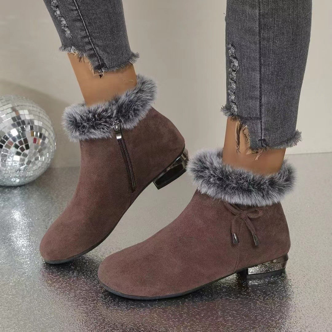 Stacey | Weiche Stiefeletten für Damen mit mittelhohem Absatz