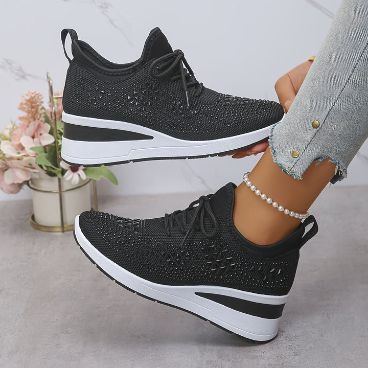 Tessa | Trendige Orthopädische Sneakers für Damen mit hohem Absatz