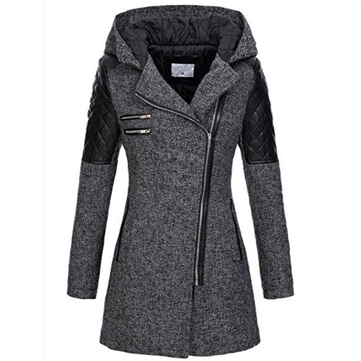 Rose | Winterjacke für Damen mit Kapuze und langen Ärmeln