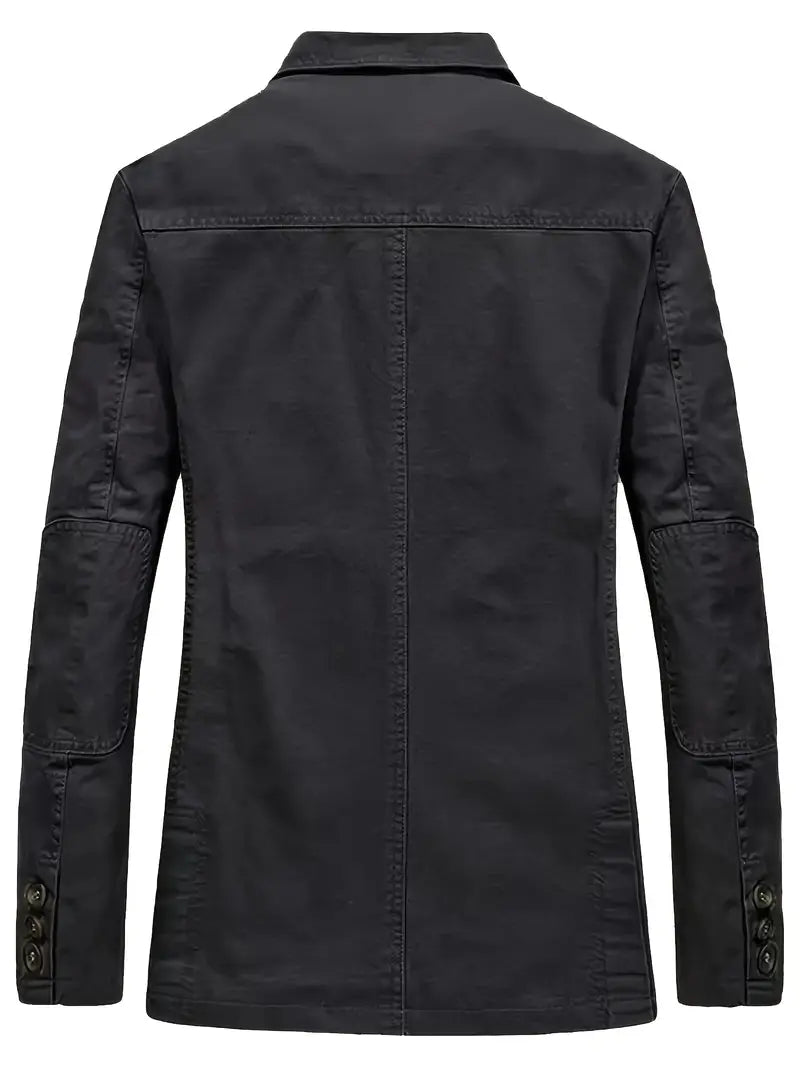 Lässige Herrenjacke für Herren mit langen Ärmeln