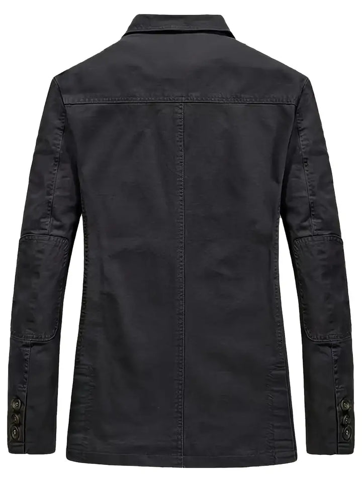 Lässige Herrenjacke für Herren mit langen Ärmeln