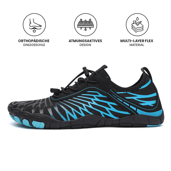 Alex | Unisex Barfuß-Orthopädische Schuhe mit flachem Absatz
