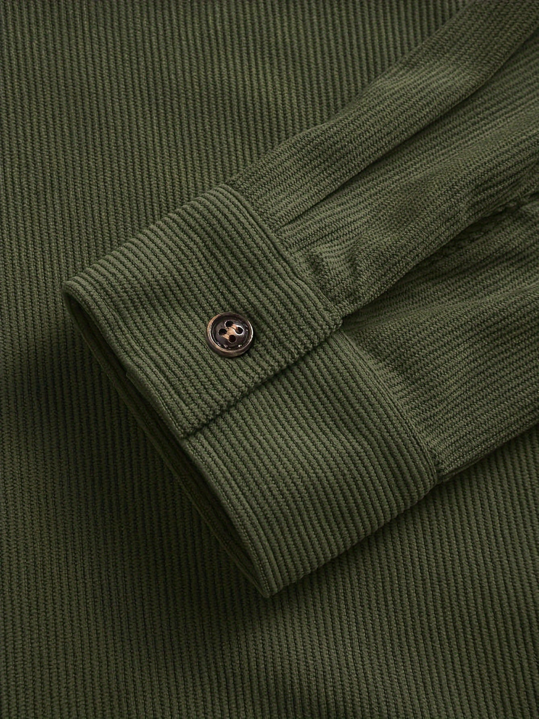 Lukas | Herren Langarm-Overshirt mit Knöpfen und Taschen