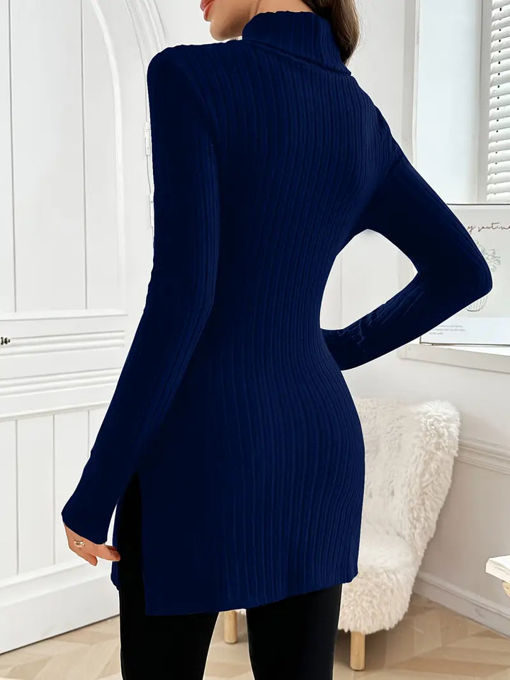 Sarah | Eleganter Langärmeliger Pullover für Damen mit Schmaler Passform für Den Herbst