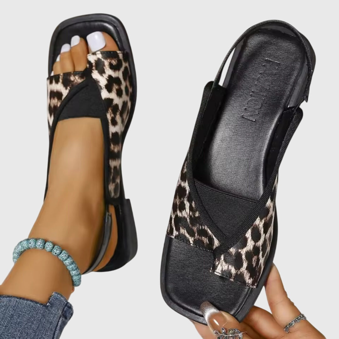 Greta | Damen Quadratzehen-Orthopädische Sandalen