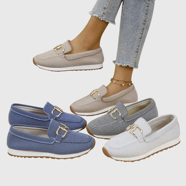 Susie | Orthopädische Loafer-Sneaker für Damen mit flachem Absatz
