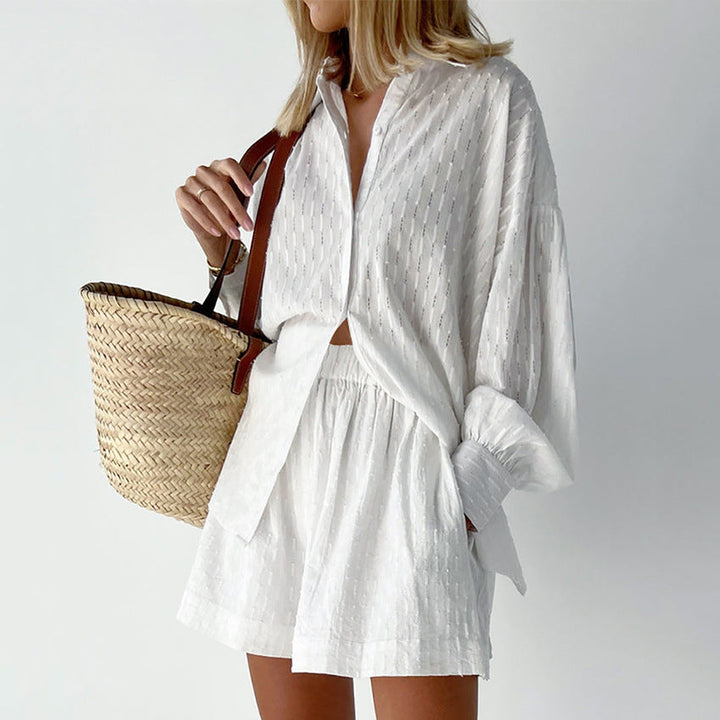 Maud | Schickes Shirt und Shorts Set für Damen