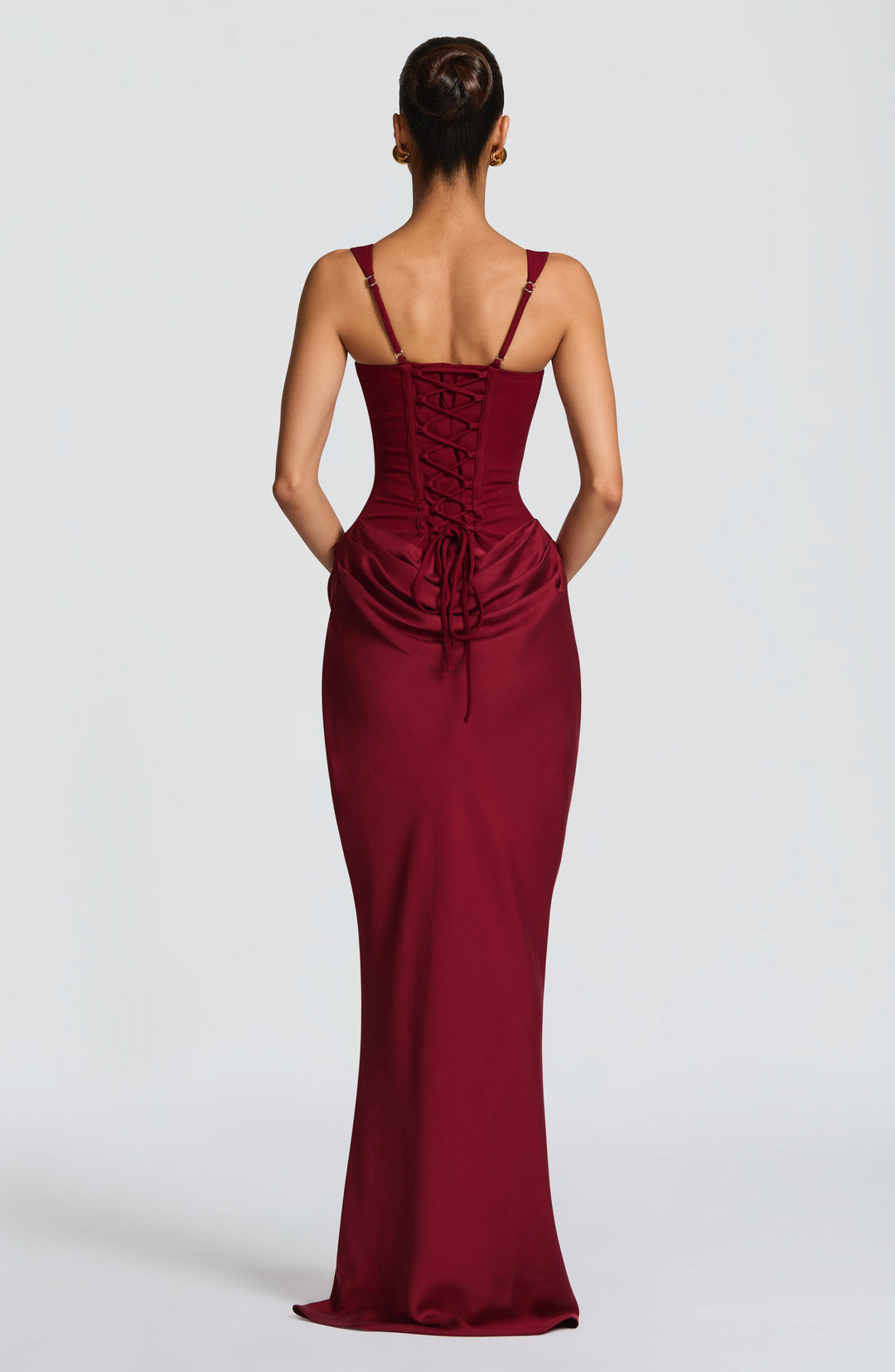 Damen Ärmelloses Maxikleid mit quadratischem Ausschnitt
