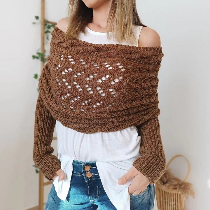 Eleonora | Halstuch für Damen mit Ärmeln