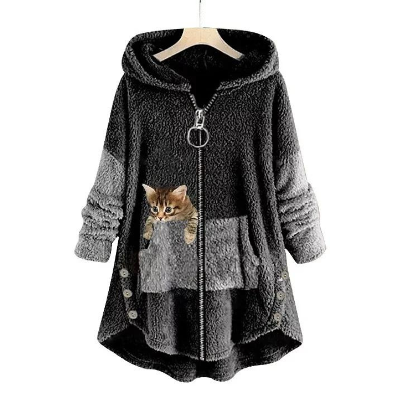 Agnes | Ultraweicher und warmer Plüsch-Hoodie für Damen