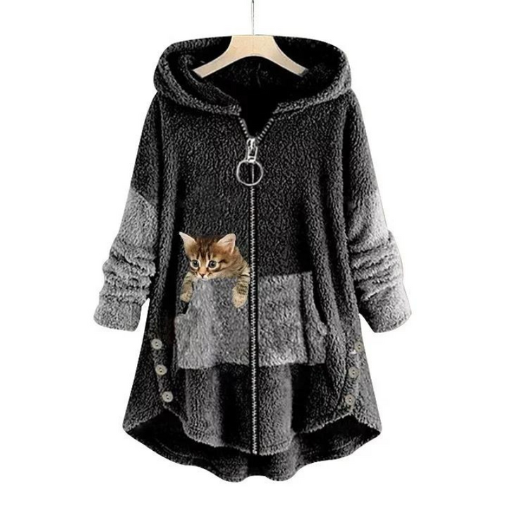 Agnes | Ultraweicher und warmer Plüsch-Hoodie für Damen