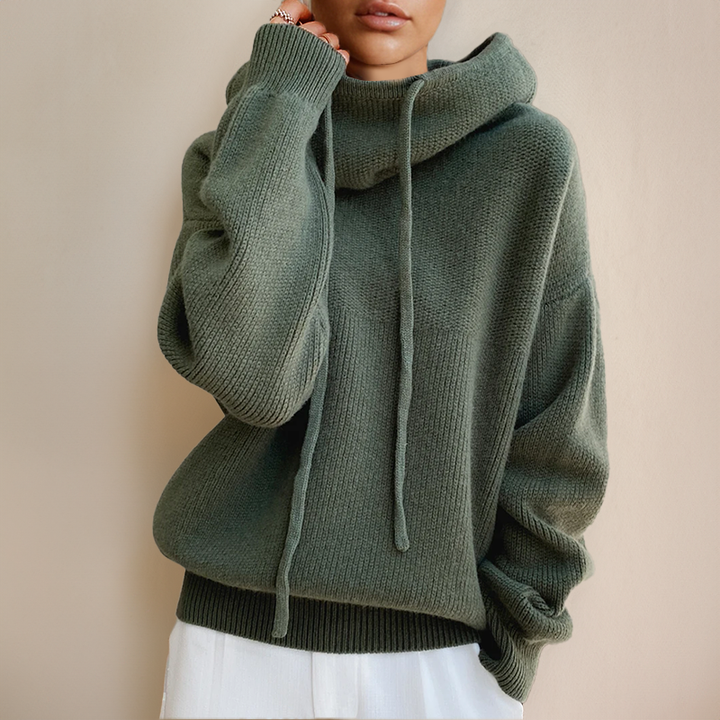 Klara | Rollkragenpullover aus Merinowolle für Damen mit langen Ärmeln