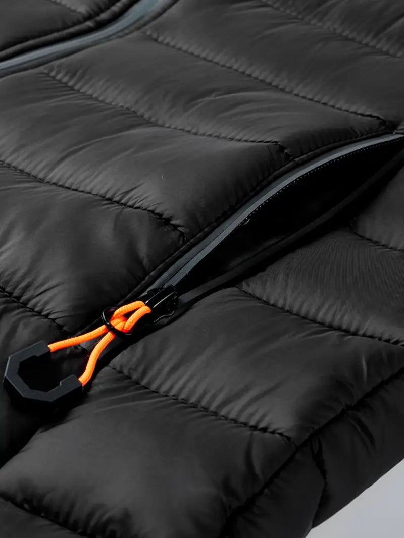 Elegante Kapuzenjacke für Herren mit langen Ärmeln