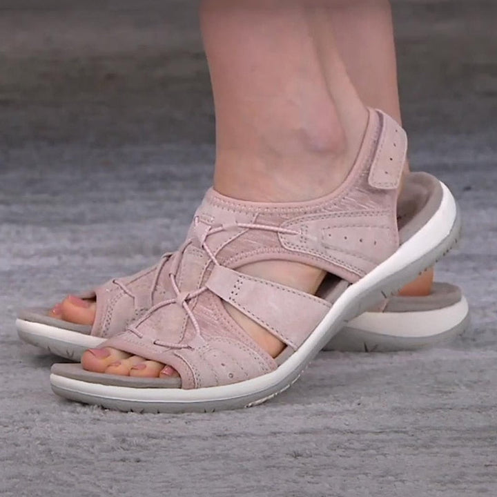 Lotte | Modische, verstellbare Sommersandalen für Damen mit Fußgewölbestütze