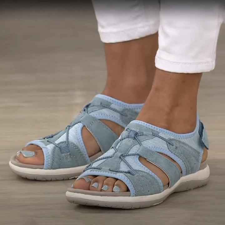 Daphne | Modische, verstellbare Sommersandalen für Damen mit Fußgewölbestütze