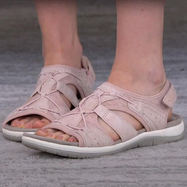 Lotte | Modische, verstellbare Sommersandalen für Damen mit Fußgewölbestütze