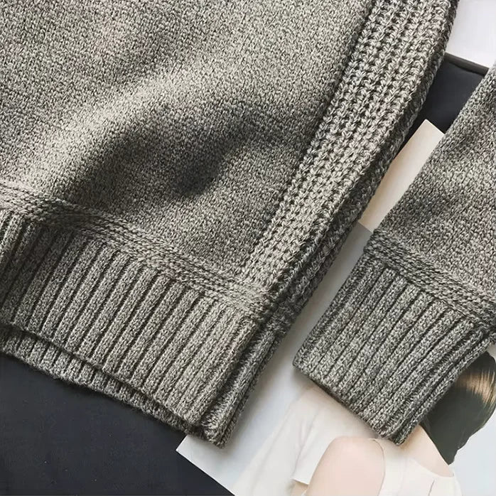 Taylor | Harbour Pullover aus e mit Rundhalsausschnitt und langen Ärmeln