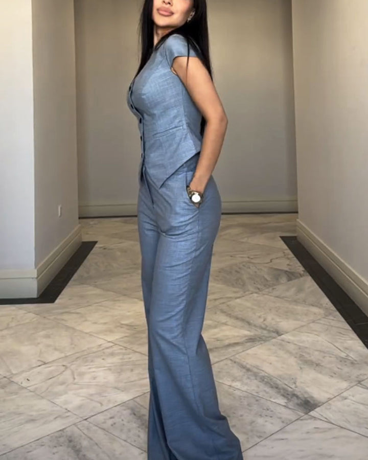 Vittoria | Set aus Bluse und Hose für Damen