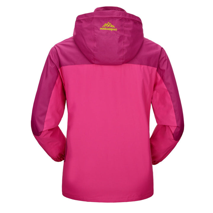 Eleonora | Wasserdichte Damenjacke für Damen mit Rundhalsausschnitt