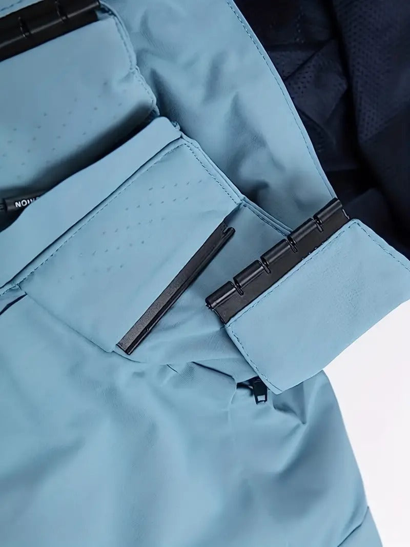 Drizzle | Leichter Wasserdichter Windjacke für Herren mit Kapuze und langen Ärmeln