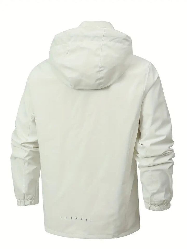 Drizzle | Leichter Wasserdichter Windjacke für Herren mit Kapuze und langen Ärmeln