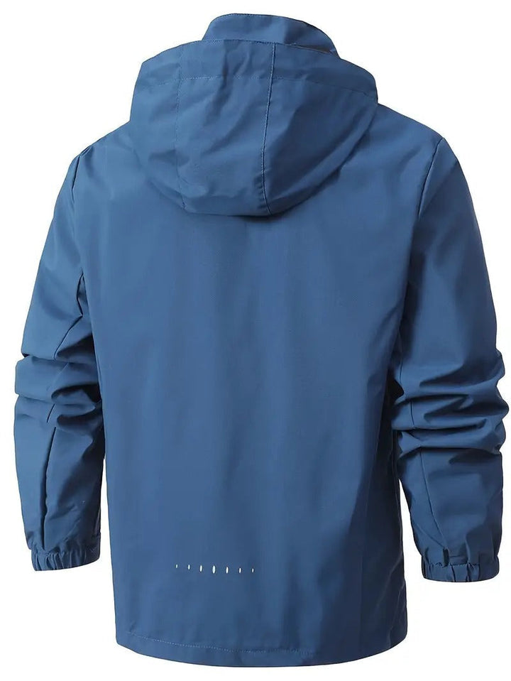 Drizzle | Leichter Wasserdichter Windjacke für Herren mit Kapuze und langen Ärmeln