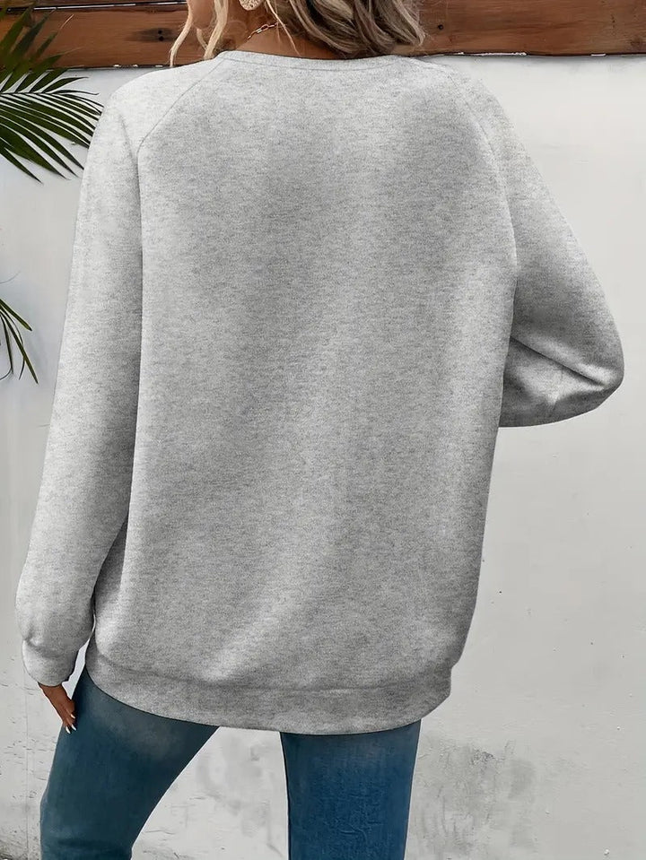 Heartzone | Lässiges Sweatshirt für Damen mit Herzmotiv