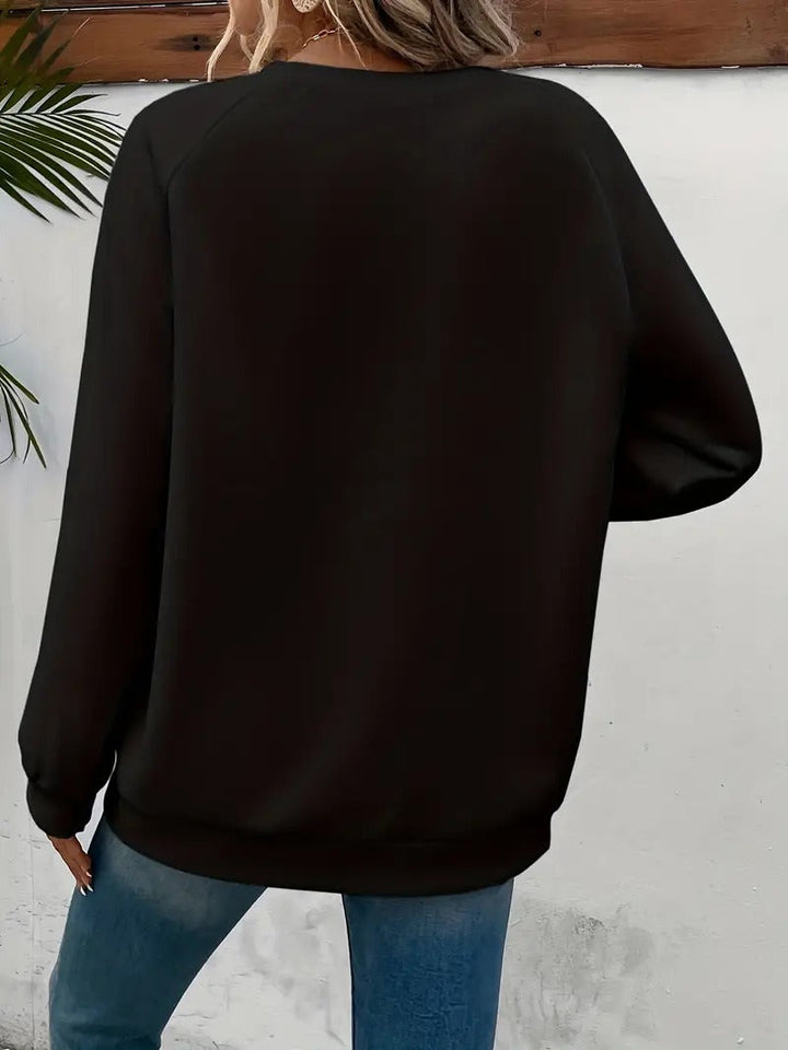 Heartzone | Lässiges Sweatshirt für Damen mit Herzmotiv