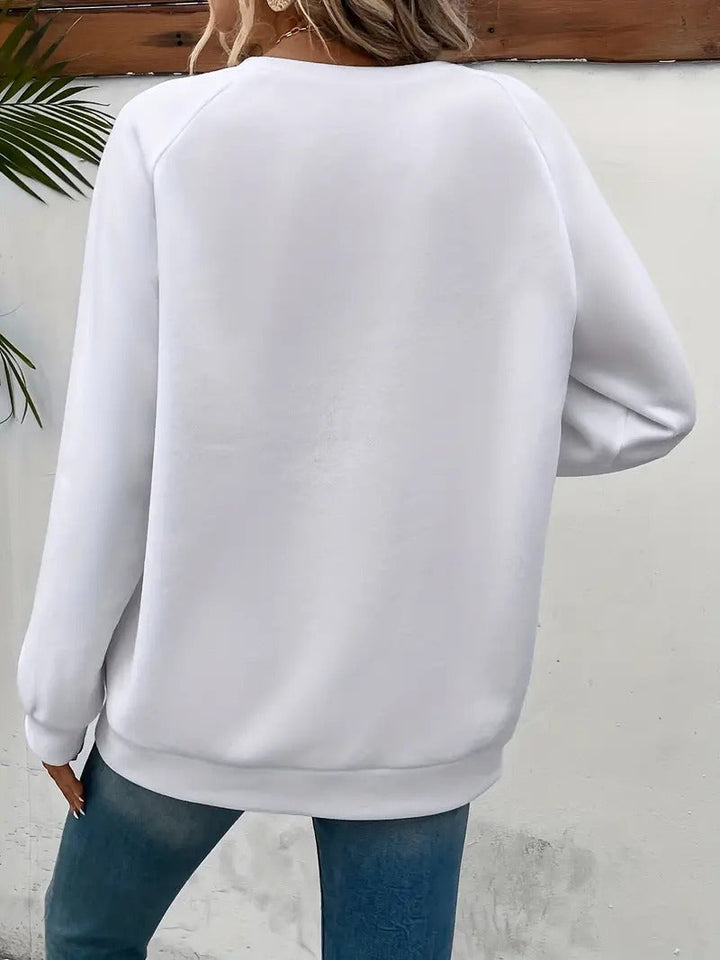 Heartzone | Lässiges Sweatshirt für Damen mit Herzmotiv