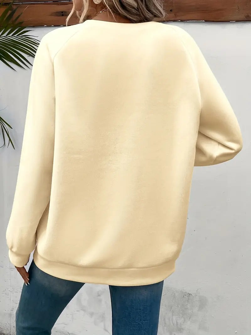 Heartzone | Lässiges Sweatshirt für Damen mit Herzmotiv
