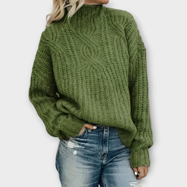 Harper | Gemütlicher Strickpullover für Damen mit Rundhalsausschnitt