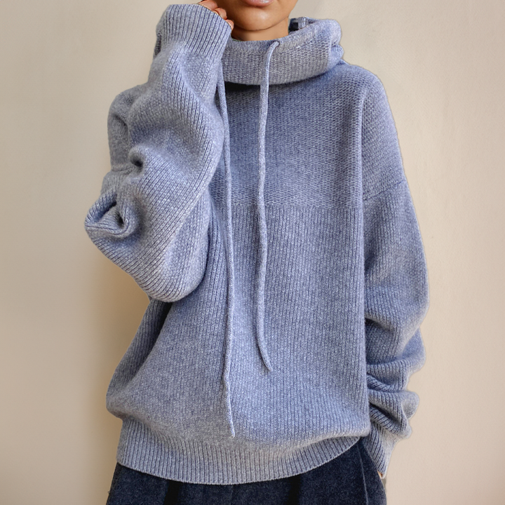 Klara | Rollkragenpullover aus Merinowolle für Damen mit langen Ärmeln