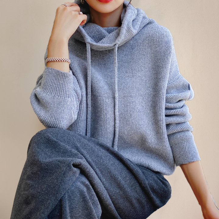 Klara | Rollkragenpullover aus Merinowolle für Damen mit langen Ärmeln