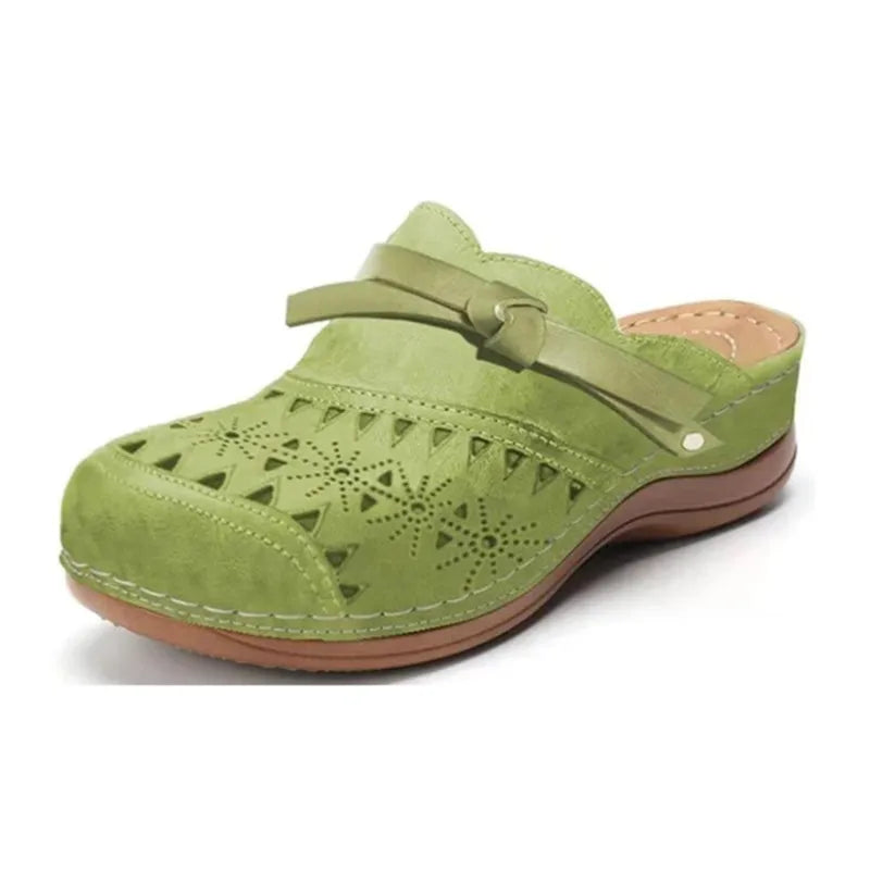 Lya | Orthopädische Komfort-Clogs für Damen mit flachem Absatz