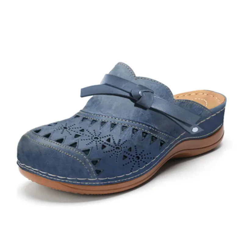 Lya | Orthopädische Komfort-Clogs für Damen mit flachem Absatz