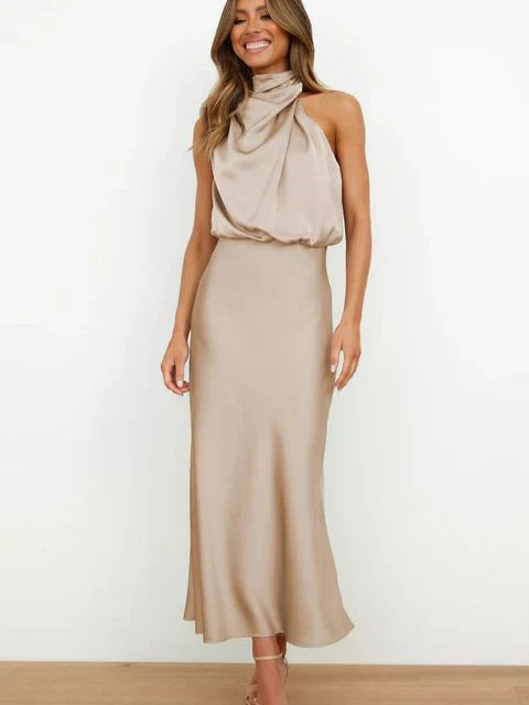 Bianca | Cocktailkleid für Damen mit asymmetrischem Ausschnitt