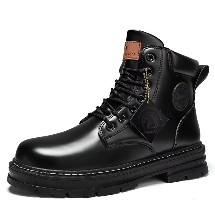 Alexander | Schnürstiefel für Herren mit flachem Absatz