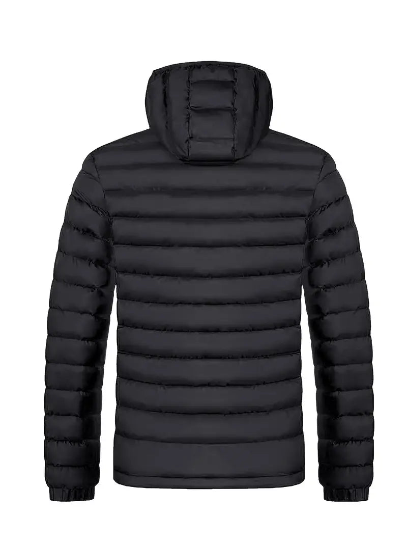 Elegante Kapuzenjacke für Herren mit langen Ärmeln