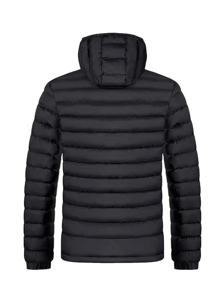 Elegante Kapuzenjacke für Herren mit langen Ärmeln