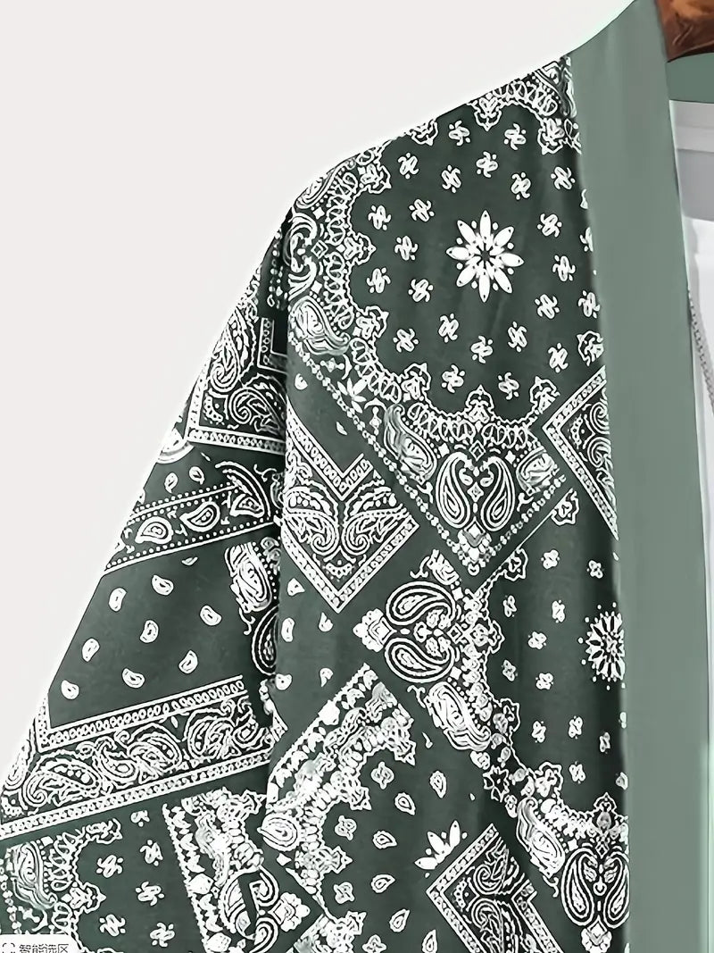 Aki | Leichter Kimono-Cardigan für Herren mit 3/4-Ärmeln