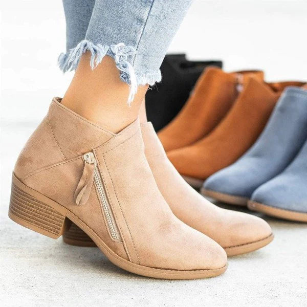 Emily | Orthopädische Stiefel für Damen mit niedrigem Absatz