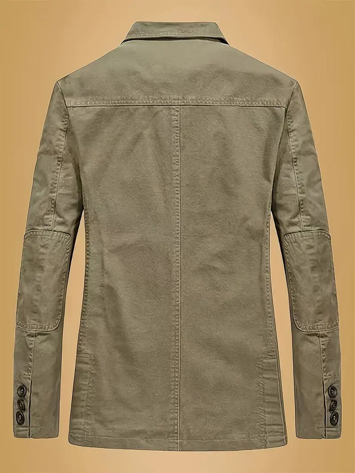 Lässige Herrenjacke für Herren mit langen Ärmeln