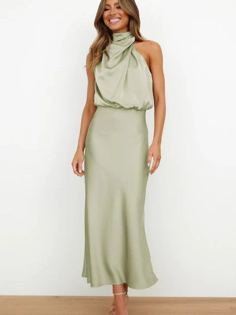 Bianca | Cocktailkleid für Damen mit asymmetrischem Ausschnitt