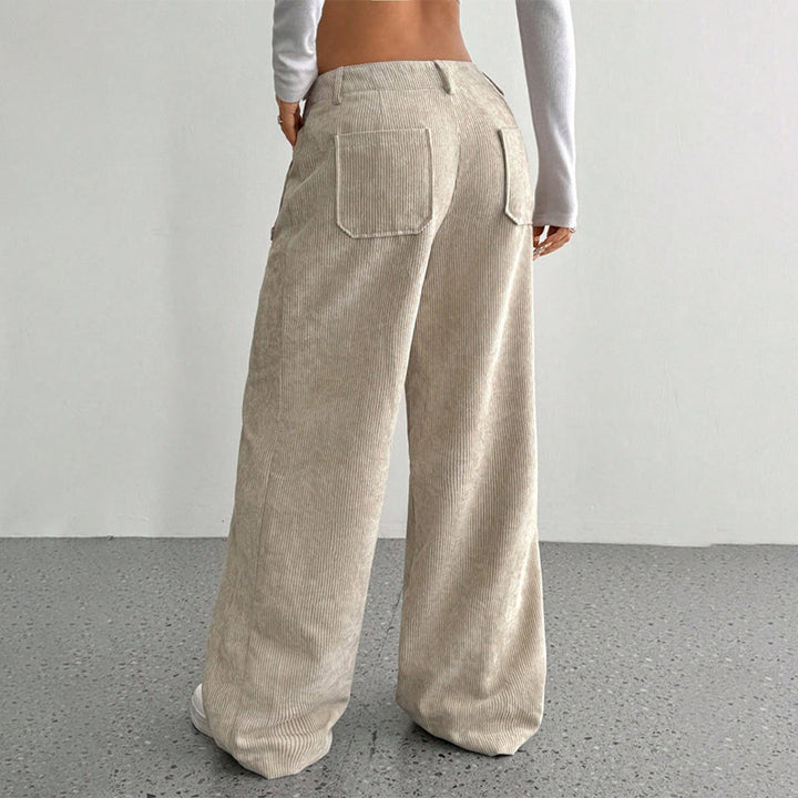 Damen Freizeit-Hochbundhose | Lockere Passform für ultimativen Komfort und Stil